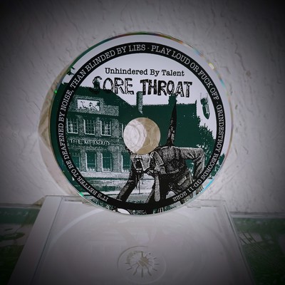 Sore throat cd 'unhindered by talent' + nevermind the napalm (bonus tracks)