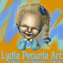 Lydia Petunia Art