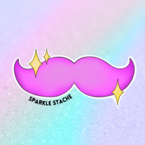 Sparkle Stache Cosplay