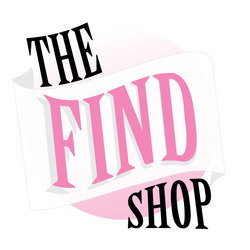 The find shop pink logo
