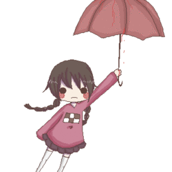 Yume nikki  madotsuki umbrella by chocozombi d527iia
