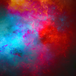 Red blue mixed texture