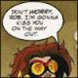 Kiss you on the way out