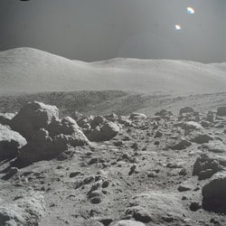 Moon surface