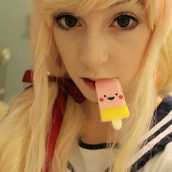 Kawaii blonde wig fb