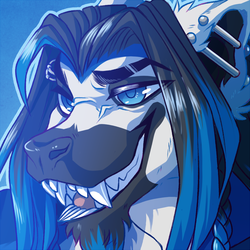 Leeringlemurblue by wolfiebane dcinzvmb