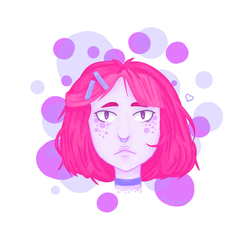 Harajuku girl (face only!) done!!!