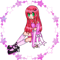   pink stars   by harajuku lollipop d5n29pm