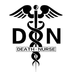 Dn logo sticker (4x4)