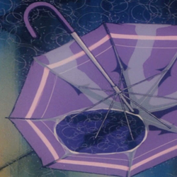 Umbrella with water