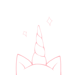 Unicorn likes sparkles
