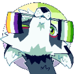 Stevie pride icon comm pixellized alt