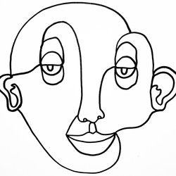 Amused  a4 ink on paper