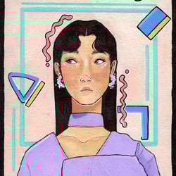 Peace of mind acrylic piece (1)