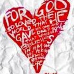 John 3 16 heart