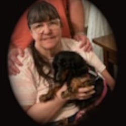 Crystal and baby girl a bit smaller