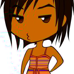 Summer chibi by dragonaeve